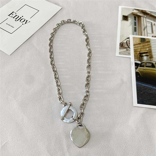 brand famous jewerly 316l titanium steel 18k gold plated necklace short chain silver man heart necklace pendant for women man love312p
brand famous jewerly 316l titanium steel 18k gold plated necklace short chain silver man heart necklace pendant for women man love312p