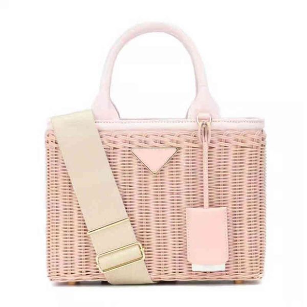 beach bags style rattan woven bag fashion hand women's seaside holiday 220301
beach bags style rattan woven bag fashion hand women's seaside holiday 220301