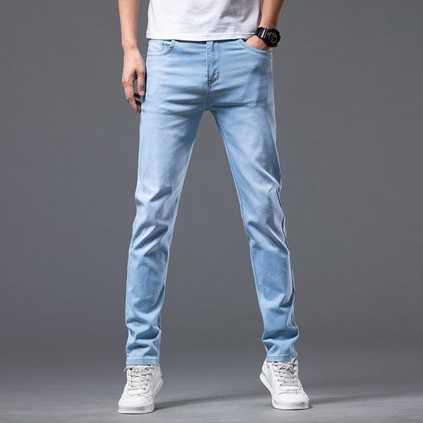 men's jeans spring men sky blue slim classic style fashion casual stretch denim pants cotton trousers male brand clothesmen's
men's jeans spring men sky blue slim classic style fashion casual stretch denim pants cotton trousers male brand clothesmen's
