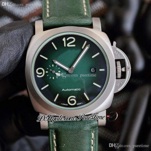 44mm esteel 00157 157 a23j automatic mens watch steel case black green dial stick number markers leather strap with white line 4 styles watc, Slivery;brown
44mm esteel 00157 157 a23j automatic mens watch steel case black green dial stick number markers leather strap with white line 4 styles watc, Slivery;brown