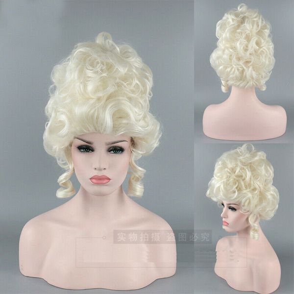 women's platinum noble queen masquerade dance cosplay fluffy curly full wig, Black;brown
women's platinum noble queen masquerade dance cosplay fluffy curly full wig, Black;brown