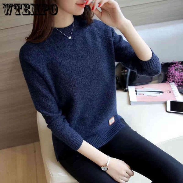 knitted solid sweater women elegant blue oversized pullovers autumn winter loose long sleeve sweaters streetwear knit, White
knitted solid sweater women elegant blue oversized pullovers autumn winter loose long sleeve sweaters streetwear knit, White