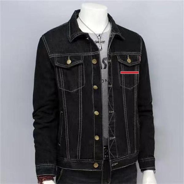 vintage man style jacket caots denims mens coat jeans spring autumn designer jackets outwears 6n79, Black;brown
vintage man style jacket caots denims mens coat jeans spring autumn designer jackets outwears 6n79, Black;brown