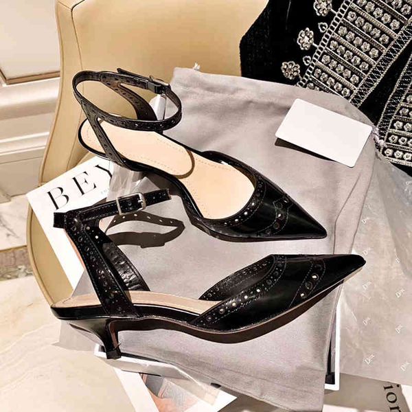 sandals women's stiletto buckle single fine beak baotou shoe women's shoes, Black
sandals women's stiletto buckle single fine beak baotou shoe women's shoes, Black