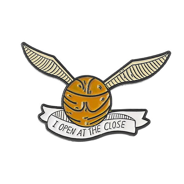 movie memorabilia golden snitch brooch pins cartoon letter i open at the close enamel brooches for boys gift jewelry harajuku clothes badges, Gray
movie memorabilia golden snitch brooch pins cartoon letter i open at the close enamel brooches for boys gift jewelry harajuku clothes badges, Gray