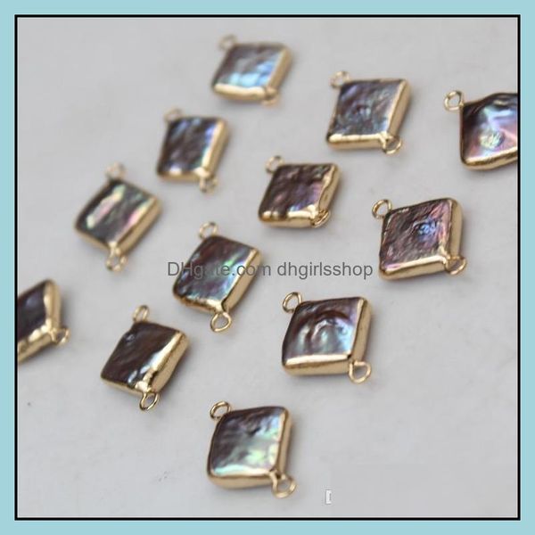 connectors jewelry findings components 10pcs diy natural freshwater square pearls beads baroque loose irregar pearl dhisq, Silver
connectors jewelry findings components 10pcs diy natural freshwater square pearls beads baroque loose irregar pearl dhisq, Silver