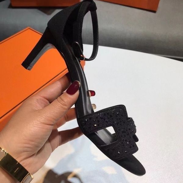 fashion women sandal brown genuine leather flats heeled summer luxury flat slides ladies beach shoes party wedding with boxes, Black
fashion women sandal brown genuine leather flats heeled summer luxury flat slides ladies beach shoes party wedding with boxes, Black