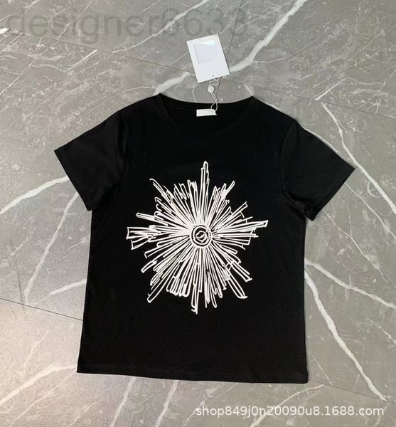 women's t-shirt designer xiaoxiangjia spring and summer regular loose mercerized cotton short sleeved fashionable versatile temperament, White
women's t-shirt designer xiaoxiangjia spring and summer regular loose mercerized cotton short sleeved fashionable versatile temperament, White