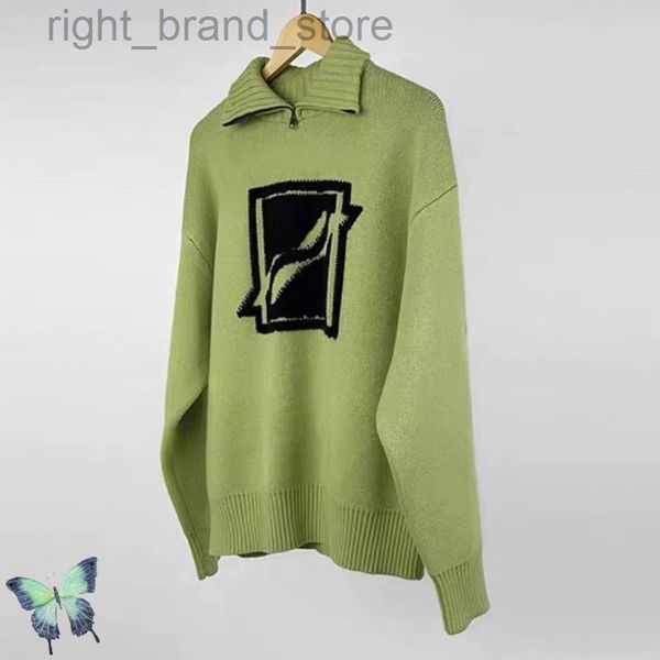 sweater 2023 high stand collar oversize knit zip pullover long sleeve welldone jacquard sweater w220813, White;black
sweater 2023 high stand collar oversize knit zip pullover long sleeve welldone jacquard sweater w220813, White;black
