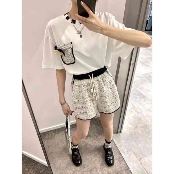 women's tracksuits chaopai spring and summer minority design suit xiaoxiangfeng checkerboard collar short sleeve tweed pants u283 z2r3, Gray
women's tracksuits chaopai spring and summer minority design suit xiaoxiangfeng checkerboard collar short sleeve tweed pants u283 z2r3, Gray