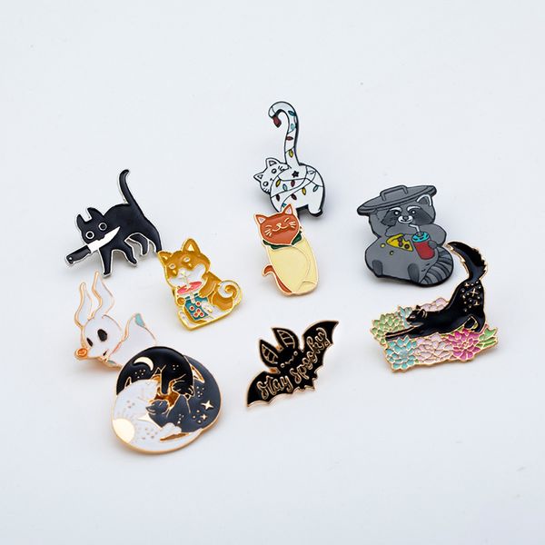 kawaii succulent cat hard enamel pin fashion pastel flower cartoons black cats animal medal brooch jewelry unique gift, Blue
kawaii succulent cat hard enamel pin fashion pastel flower cartoons black cats animal medal brooch jewelry unique gift, Blue
