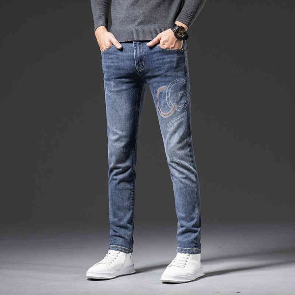 men's jeans autumn and winter thick jeans men's korean version elastic cotton double g youth leggings 1oqt, Blue
men's jeans autumn and winter thick jeans men's korean version elastic cotton double g youth leggings 1oqt, Blue
