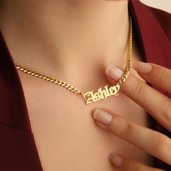 kristenco fashion trend stainless steel custom name necklace edition exquisite personality jewelry holiday gift 220722, Silver
kristenco fashion trend stainless steel custom name necklace edition exquisite personality jewelry holiday gift 220722, Silver