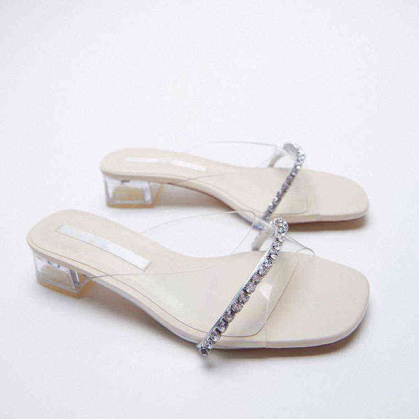 women's shoes slippers a word tora 2022 spring transparent pvc bright rhinestone high muller square head thick heel sandals women, Black
women's shoes slippers a word tora 2022 spring transparent pvc bright rhinestone high muller square head thick heel sandals women, Black