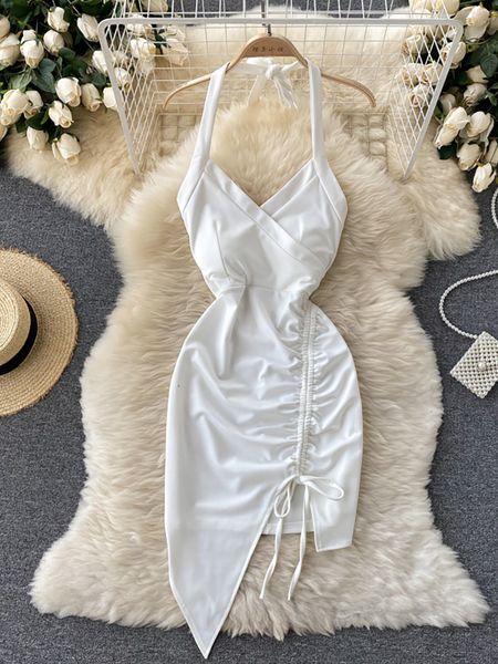 summer drawstring bodycon dress women white halter mini vestidos ladies high waist sleeveless club party robe female 220520, Black;gray
summer drawstring bodycon dress women white halter mini vestidos ladies high waist sleeveless club party robe female 220520, Black;gray