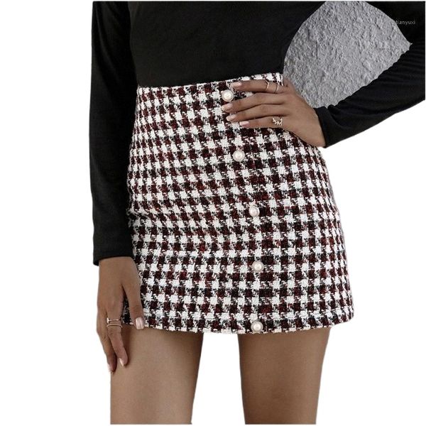 women autumn spring high waist plaid pencil skirts fashion ladies retro casual street office mini bodycon skirt 39fk#, Black
women autumn spring high waist plaid pencil skirts fashion ladies retro casual street office mini bodycon skirt 39fk#, Black