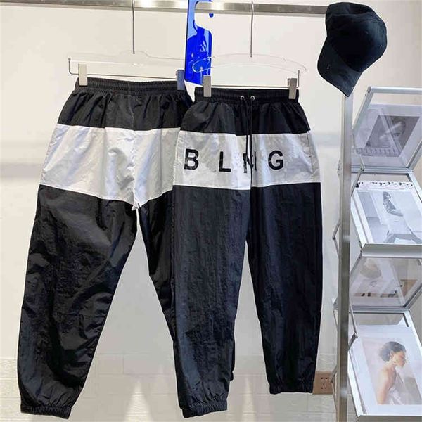 66% off new 2022 factory wholesale new bb + summer men's and women's matching color block letter print thin drawstring elastic wai, White;black
66% off new 2022 factory wholesale new bb + summer men's and women's matching color block letter print thin drawstring elastic wai, White;black