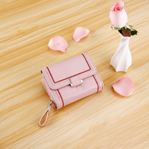 short bag female 2022 new folding instagram students simple large capacity credit card bag zero wallet wallets, Red;black
short bag female 2022 new folding instagram students simple large capacity credit card bag zero wallet wallets, Red;black