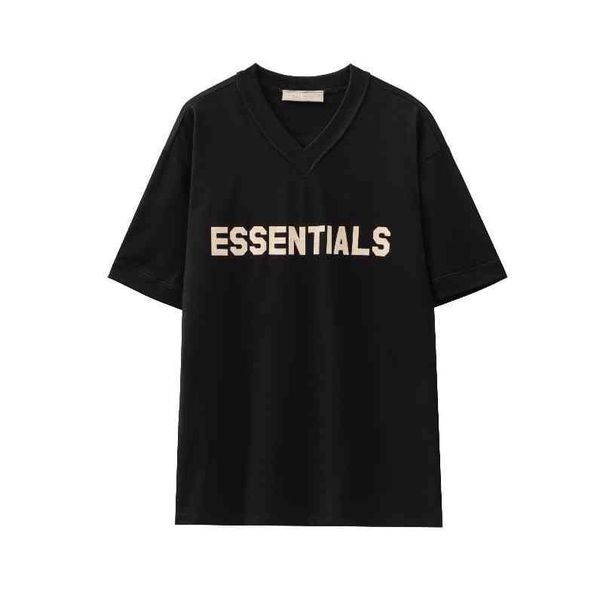 50% discount essentials fog high street american short sleeve t-shirt flocking printed couple loose men's and women's summer facto, White;black
50% discount essentials fog high street american short sleeve t-shirt flocking printed couple loose men's and women's summer facto, White;black