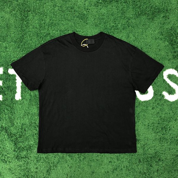 2022 men's fashion high street letters casual short sleeve t-shirts, Black;brown