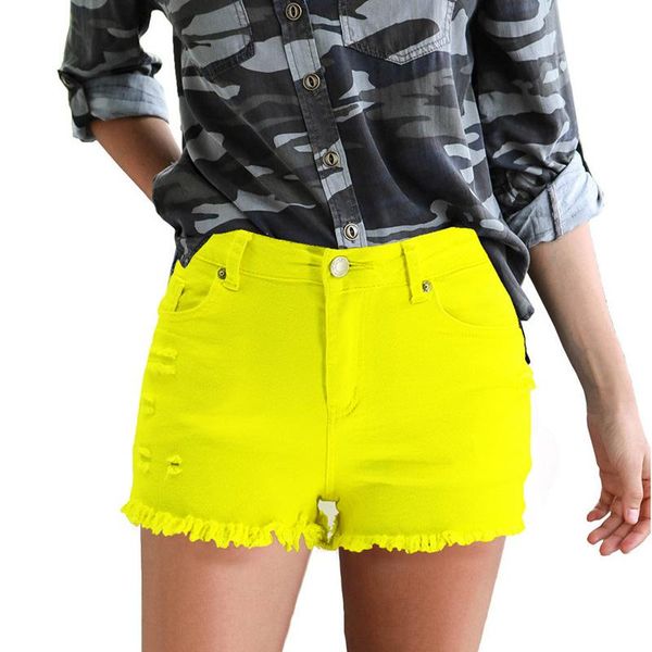 arrival spring and summer new ripped fringe jeans womens solid color shorts pants for women size s-2xl, White;black
arrival spring and summer new ripped fringe jeans womens solid color shorts pants for women size s-2xl, White;black