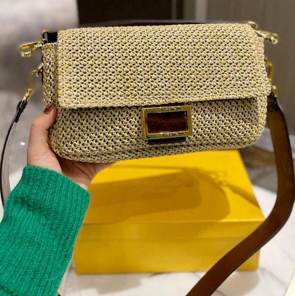 straw woven baguette bag women handbag flap purse shoulder crossbody bags raffia craft genuine leather trim fashion letter printed detchable
straw woven baguette bag women handbag flap purse shoulder crossbody bags raffia craft genuine leather trim fashion letter printed detchable