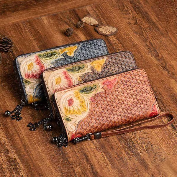 wallets women's fashion wallet colored tree high leather medium and long hand wallet
wallets women's fashion wallet colored tree high leather medium and long hand wallet
