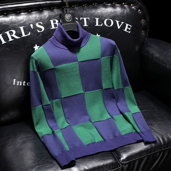 men's sweaters designer 8831 autumn and winter men's thickened high neck jacquard knitted sweater green p135 c8ej2022, White;black
men's sweaters designer 8831 autumn and winter men's thickened high neck jacquard knitted sweater green p135 c8ej2022, White;black