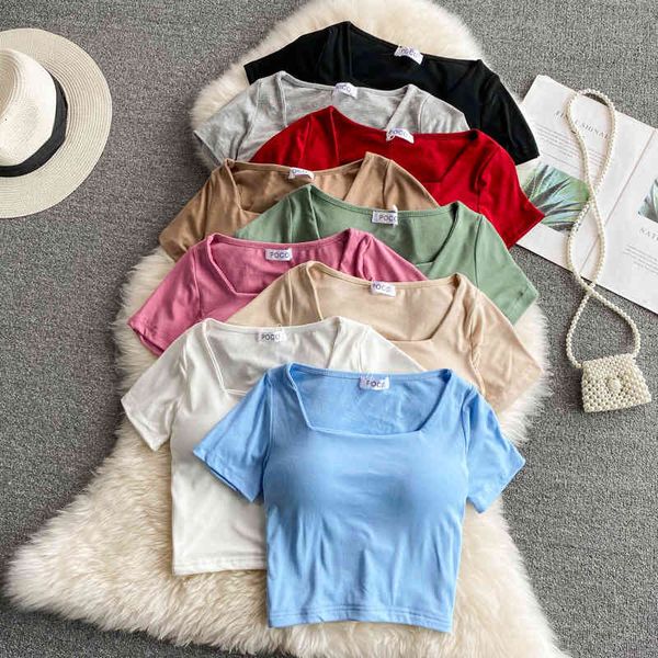 women's t-shirt white square neck women's 2022 short sleeve t-shirt tight high waist super fire exposed navel fashion ins ehbw
women's t-shirt white square neck women's 2022 short sleeve t-shirt tight high waist super fire exposed navel fashion ins ehbw
