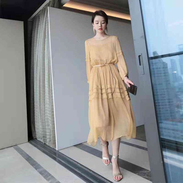 casual dresses spring 2022 goddess fan french small fragrance medium long skirt hepburn loose dress women 0896, Black;gray
casual dresses spring 2022 goddess fan french small fragrance medium long skirt hepburn loose dress women 0896, Black;gray