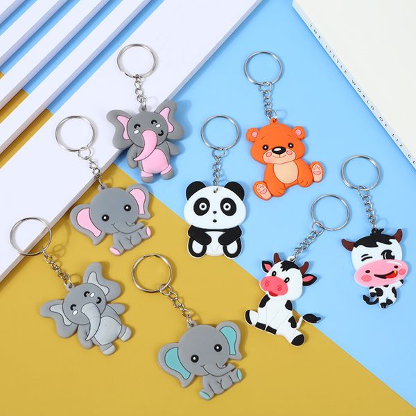 pvc anime keychains jewelry cartoon pocket key chains accessories elephant cow panda bear animal figure keyring charm cute trinket bag penda, Slivery;golden
pvc anime keychains jewelry cartoon pocket key chains accessories elephant cow panda bear animal figure keyring charm cute trinket bag penda, Slivery;golden