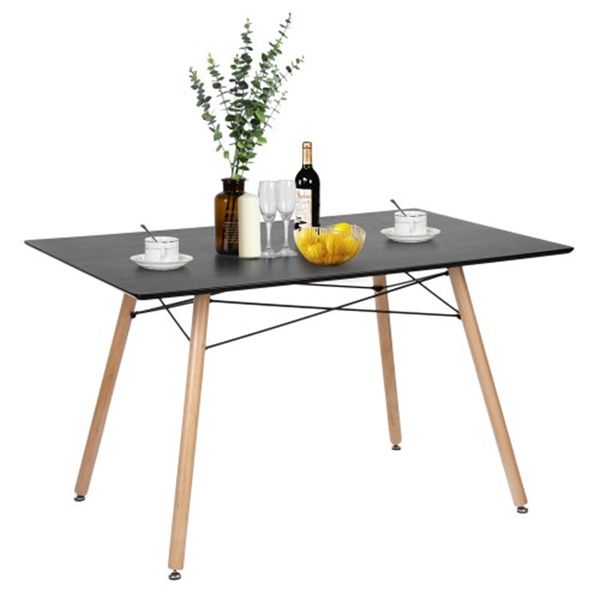 for dining room 47.2'' dining table black metal 
for dining room 47.2'' dining table black metal