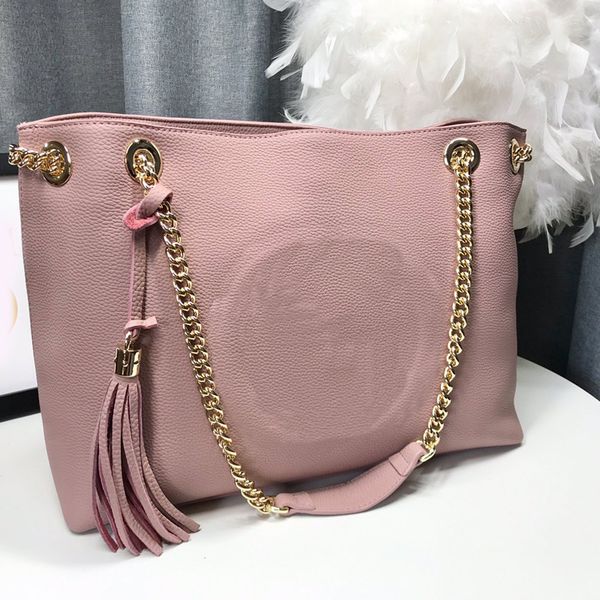 38 cm chain tote bag shoulder bags large capacity wallet plain purse genuine leather cowhide tassels fashion letter relief high-quality two
38 cm chain tote bag shoulder bags large capacity wallet plain purse genuine leather cowhide tassels fashion letter relief high-quality two