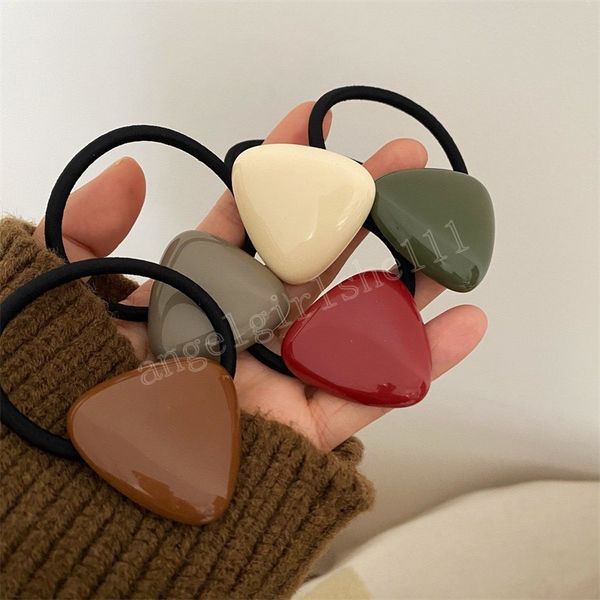 korean version the cold wind triangle acrylic rubber band temperament geometric texture hair rope wild basic head rope, Slivery;white
korean version the cold wind triangle acrylic rubber band temperament geometric texture hair rope wild basic head rope, Slivery;white
