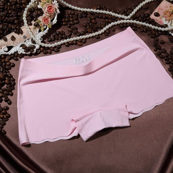 boxer briefs safety panty pants women ice silk seamless waistband adhesive tape ladies dual-use home comfort bottoming panties, Black;pink
boxer briefs safety panty pants women ice silk seamless waistband adhesive tape ladies dual-use home comfort bottoming panties, Black;pink