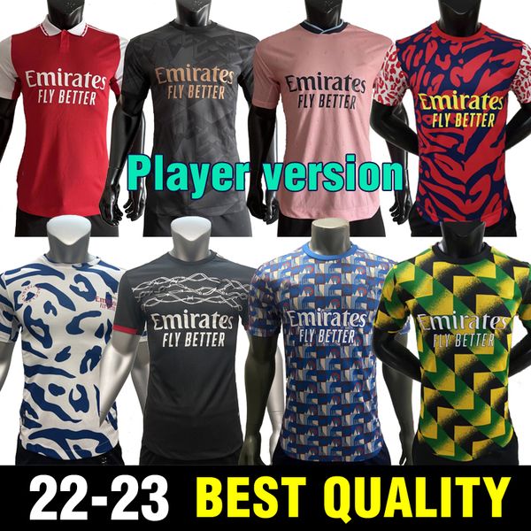 22 23 player version soccer jersey gunners odegaard thomas pepe saka training wear tierney henry willian smith rowe football shirt, Black;yellow
22 23 player version soccer jersey gunners odegaard thomas pepe saka training wear tierney henry willian smith rowe football shirt, Black;yellow