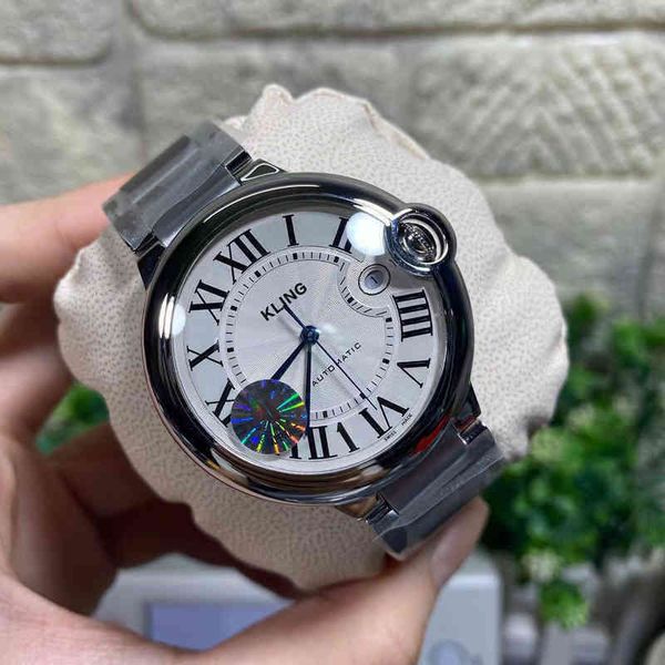 af genuine blue balloon male and female mechanical watch 42mm 33 waterproof swiss movement automatic watch, Slivery;brown
af genuine blue balloon male and female mechanical watch 42mm 33 waterproof swiss movement automatic watch, Slivery;brown