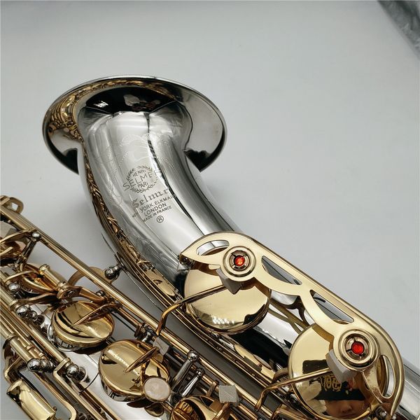 brand new mark vi tenor saxophone bb tune nickel-plated gold keys woodwind instrument with case mouthpiece golves
brand new mark vi tenor saxophone bb tune nickel-plated gold keys woodwind instrument with case mouthpiece golves
