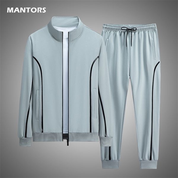 men set sportswear autumn mens tracksuit two piece sets casual jacketstrousers sweatsuit mens jogging suit plus size 6xl 220809, Gray
men set sportswear autumn mens tracksuit two piece sets casual jacketstrousers sweatsuit mens jogging suit plus size 6xl 220809, Gray