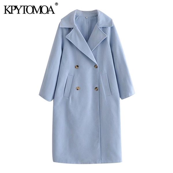kpytomoa women fashion double breasted loose woolen coat vintage long sleeve side pockets female outerwear chic overcoat 201222, Black
kpytomoa women fashion double breasted loose woolen coat vintage long sleeve side pockets female outerwear chic overcoat 201222, Black