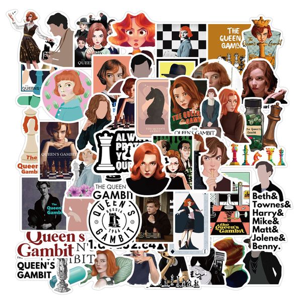 50pcs tv show the queen's gambit sticker beth harmon graffiti kids toy skateboard car motorcycle bicycle sticker decals wholesale
50pcs tv show the queen's gambit sticker beth harmon graffiti kids toy skateboard car motorcycle bicycle sticker decals wholesale