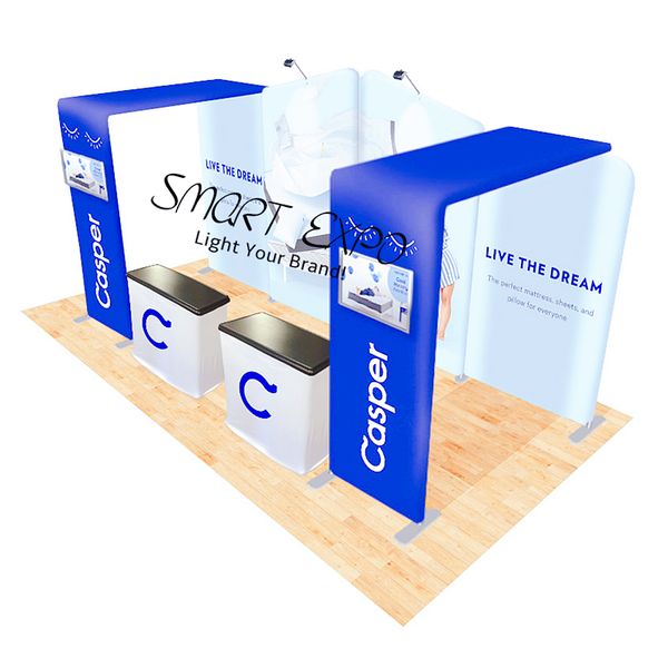 10x20 advertising display trade show backdrop stand with bespoke exhibition printing
10x20 advertising display trade show backdrop stand with bespoke exhibition printing