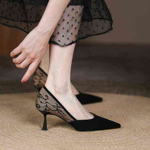 designer women's shoes boots 2022 early spring and autumn sheep anti veet lace high-heeled single french pointed heels black working wo
designer women's shoes boots 2022 early spring and autumn sheep anti veet lace high-heeled single french pointed heels black working wo