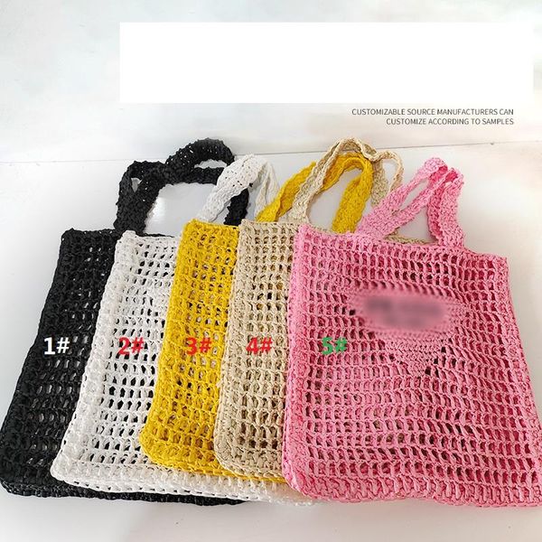 outdoor bags fashion mesh hollow woven shopping bags for summer straw tote bag shoulder bag 6 colors no box
outdoor bags fashion mesh hollow woven shopping bags for summer straw tote bag shoulder bag 6 colors no box