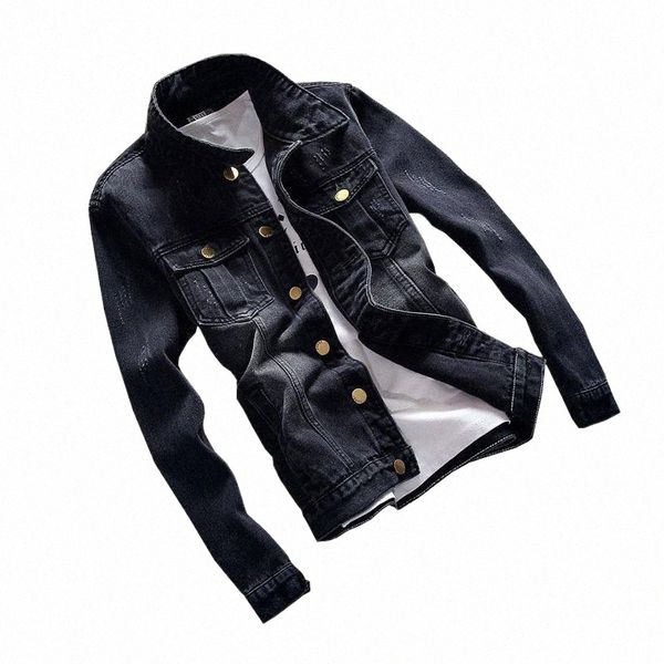 men's jackets denim jacket men spring autumn youth slim casual long sleeve jeans coats hip hop streetwear cotton stretch solid f4fl#, Black;brown
men's jackets denim jacket men spring autumn youth slim casual long sleeve jeans coats hip hop streetwear cotton stretch solid f4fl#, Black;brown