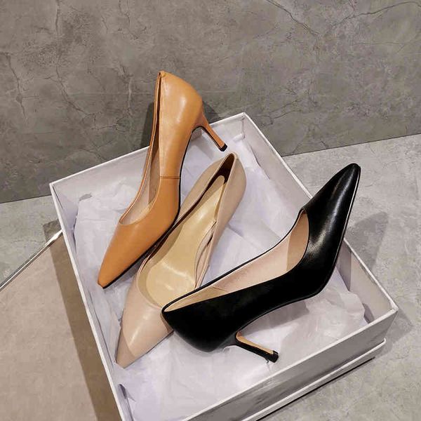 sandals spring high heels, shallow mouth single shoes, women's pointed leather small thin soft soles, s6xj, Black
sandals spring high heels, shallow mouth single shoes, women's pointed leather small thin soft soles, s6xj, Black
