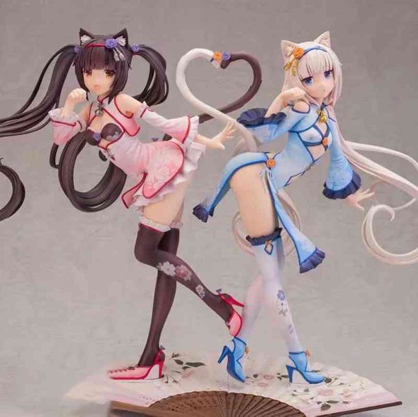 24cm anime nekopara figure blue pink chocolat vanilla pvc action model collectible model toys kid gift
24cm anime nekopara figure blue pink chocolat vanilla pvc action model collectible model toys kid gift