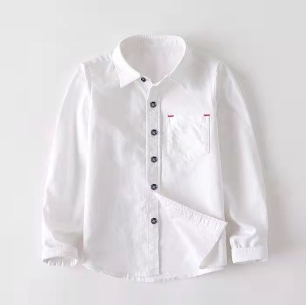baby kids long sleeve shirt fabric comfortable soft 100% cotton factory price apparel leisure simple fashion solid turn-down collar clothin, White;black
baby kids long sleeve shirt fabric comfortable soft 100% cotton factory price apparel leisure simple fashion solid turn-down collar clothin, White;black