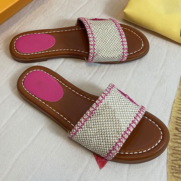 women luxury designer sandals slippers canvas letters l hand embroidered flowers summer slipper fashion beach woman big head with box size 3, Black
women luxury designer sandals slippers canvas letters l hand embroidered flowers summer slipper fashion beach woman big head with box size 3, Black