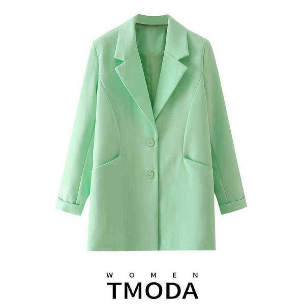 suit tmoda2050 2022 woman casual fall roll sleeves bags green blazers jacket fe, White;black
suit tmoda2050 2022 woman casual fall roll sleeves bags green blazers jacket fe, White;black